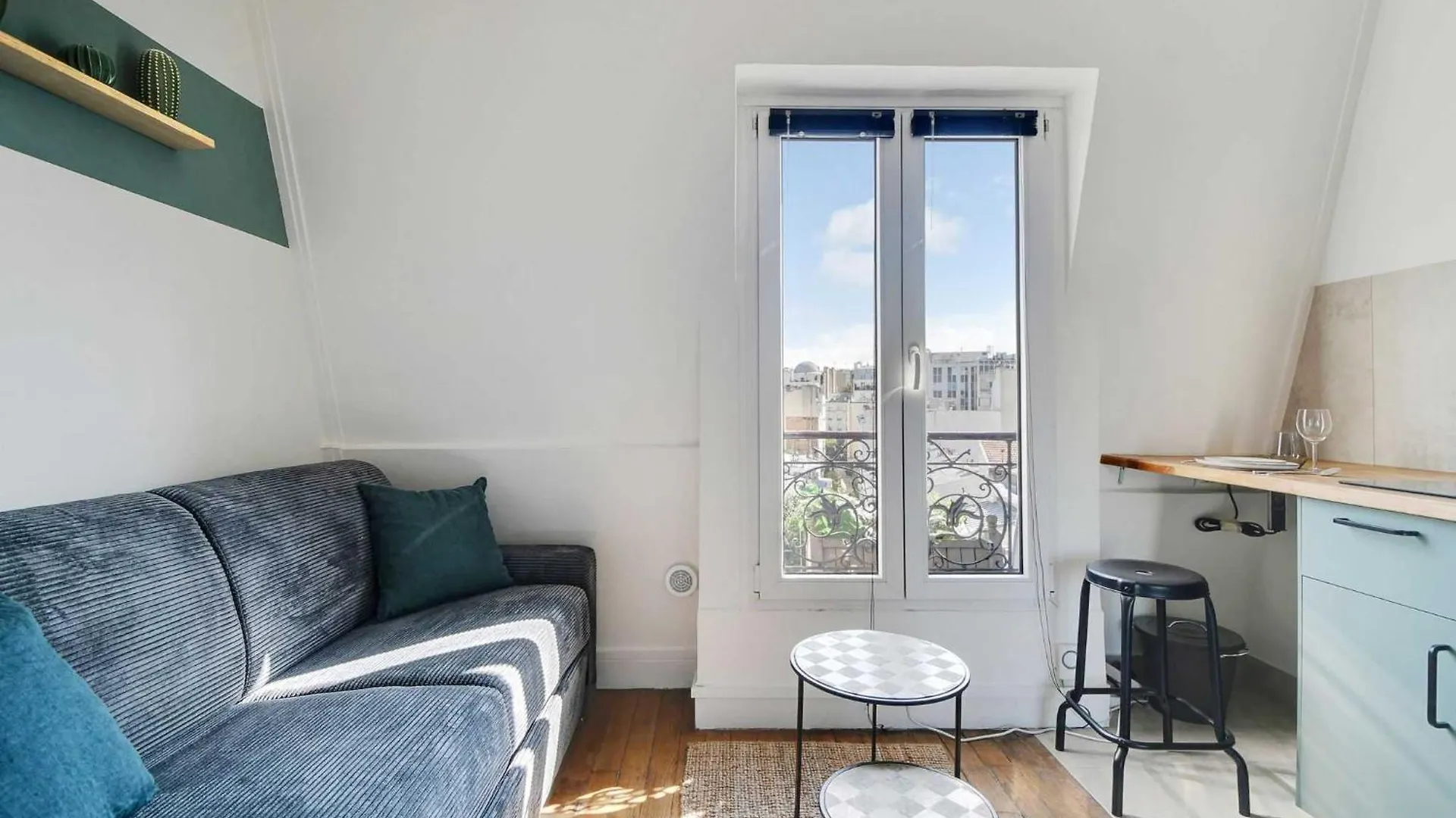 Ideal Studio For 2 People - Marche Des Batignolles Paris